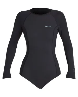 Womens Drylock L/S Swimsuit