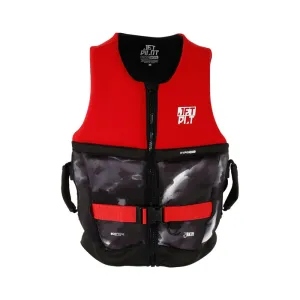 2025 Jetpilot 3Sxty Hyperflex S-Grip Vest - Red Level 50