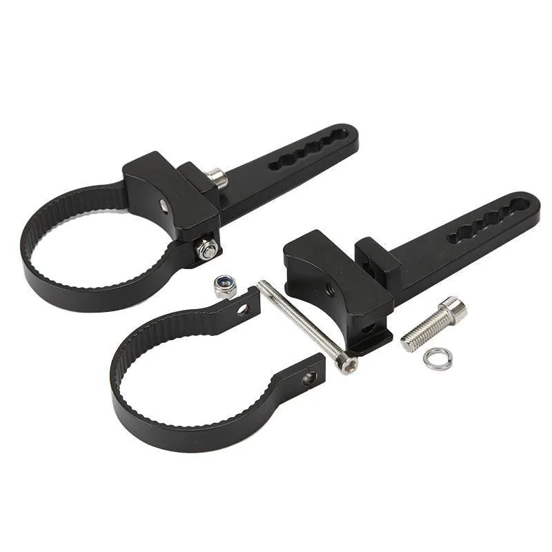 (2pcs/set) 2.5 Inch Light Bar Mounting Bracket Kit Bull Bar Roll Cage Clamps