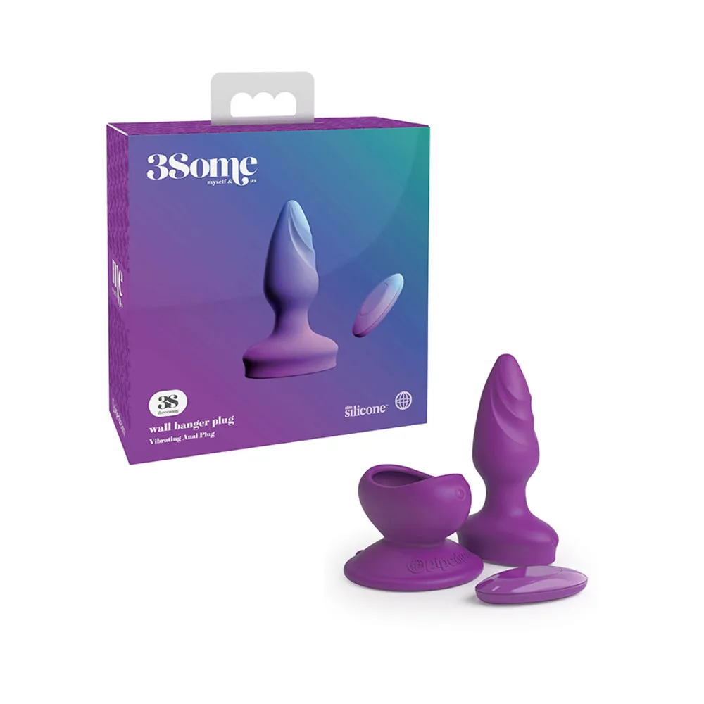 3Some Wall Banger P-Spot Rechargeable Bl