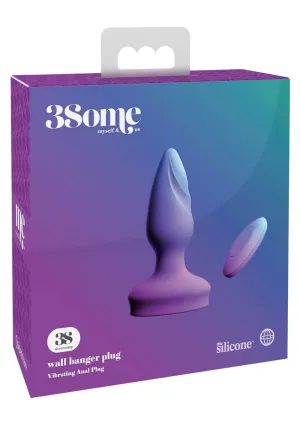 3Some Wall Banger Silicone Rechargeable Remote Control Anal Plug