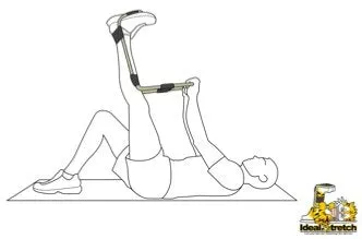 A STRETCHER FOR HAMSTRINGS, CALVES & YOUR LOWER BACK