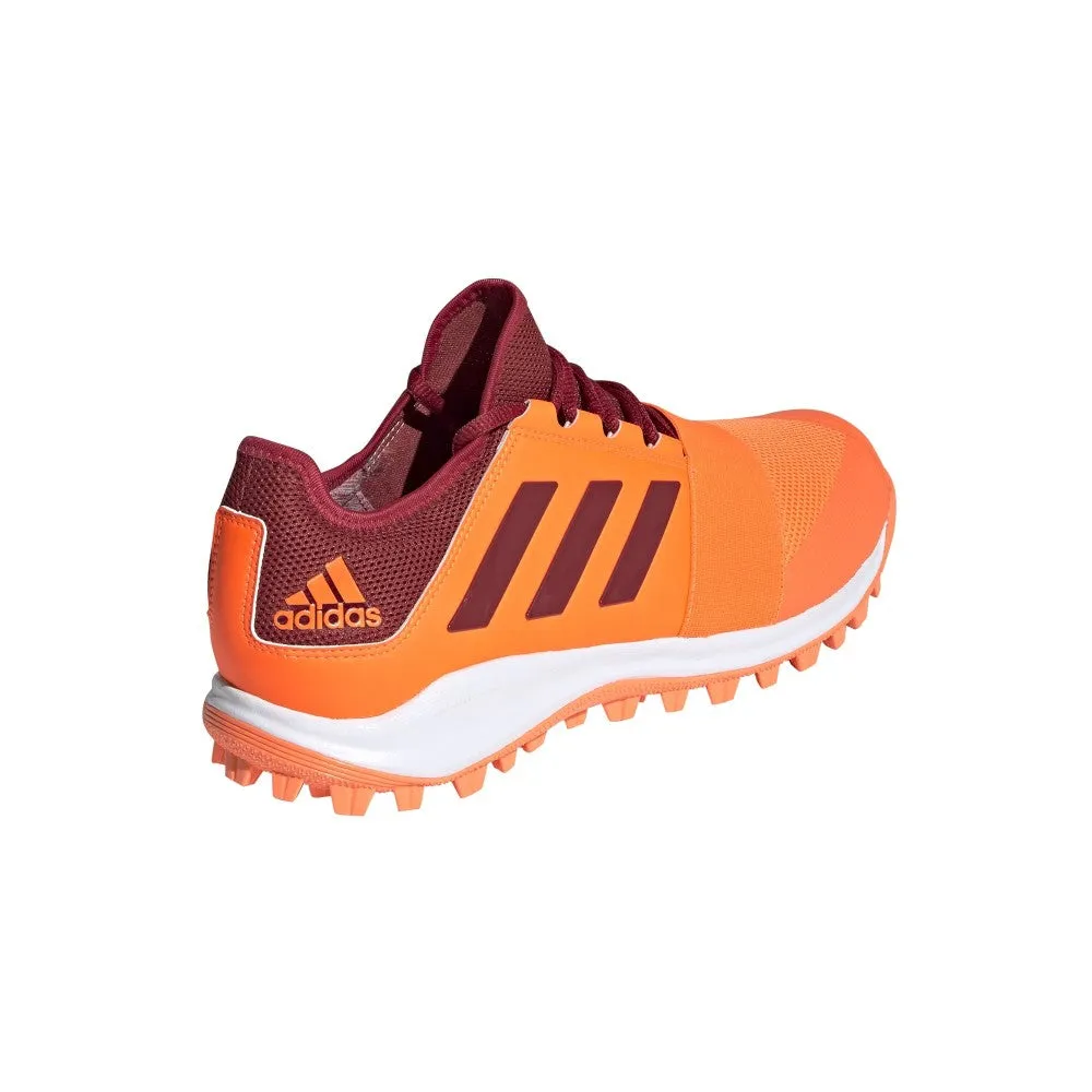 Adidas Divox 1.9S 2020 Solar Orange / White Hockey Shoes