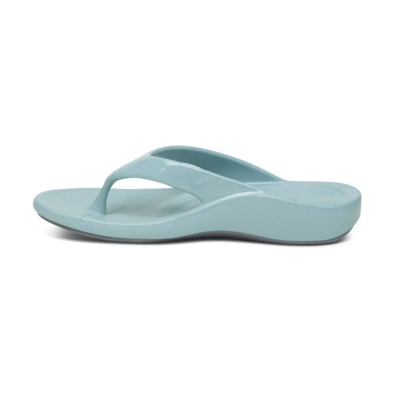 Aetrex Maui Blue Women's Flips