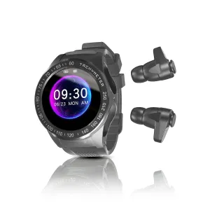 Aipower Wearbuds W26 Smartwatch with Wireless Earbuds and Fitness Tracker