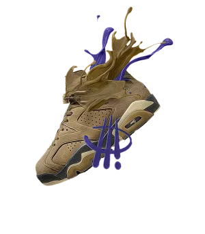 AIR JORDAN 6 GORE-TEX “BROWN KELP” | illcurrency Black T-Shirt (SPLASH 7)