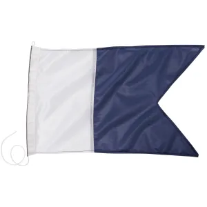 Alpha diving flag blue/white PLASTIMO