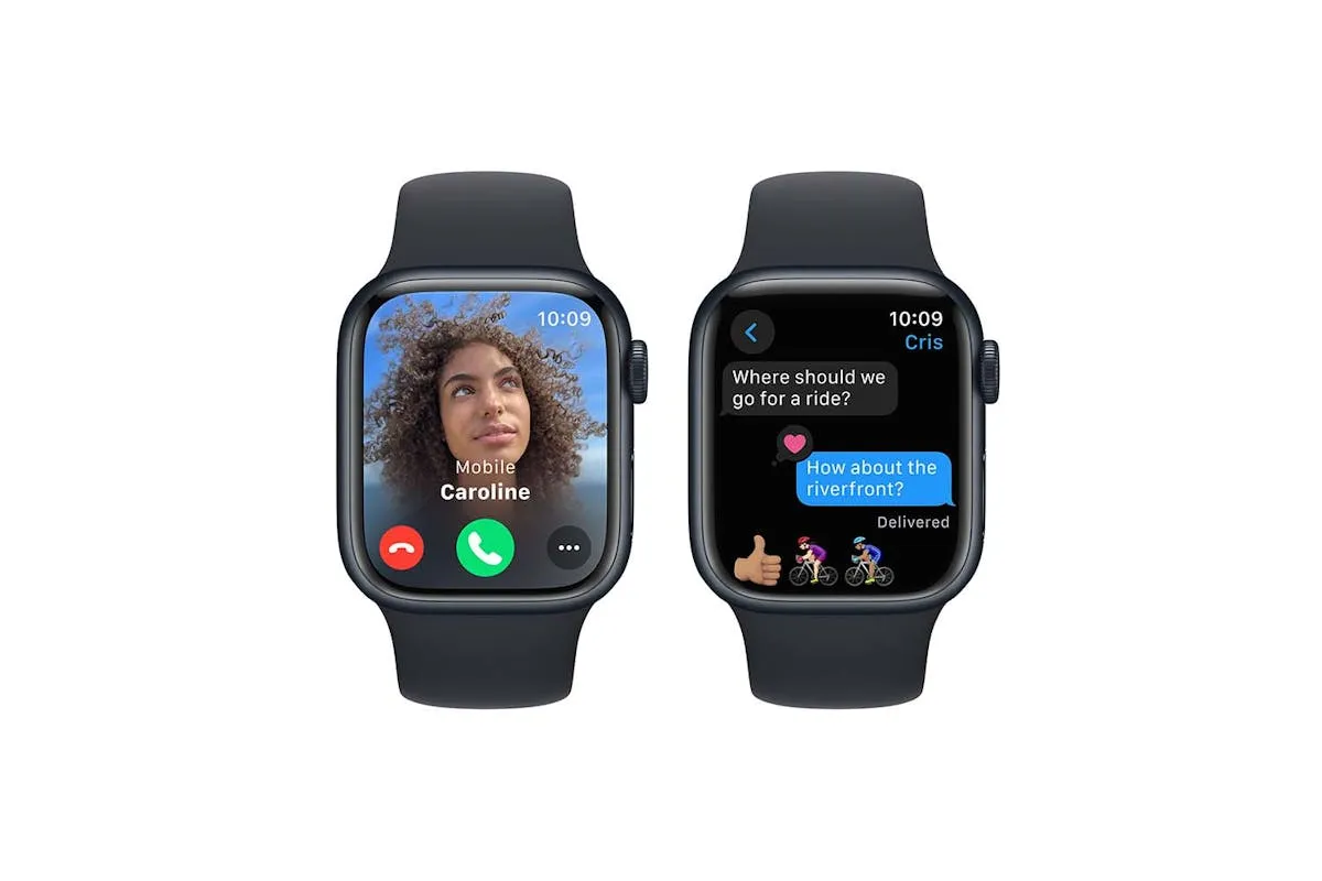 Apple Watch Series 9 Cellular | 45mm | Midnight Aluminium Midnight Sport Band S/M