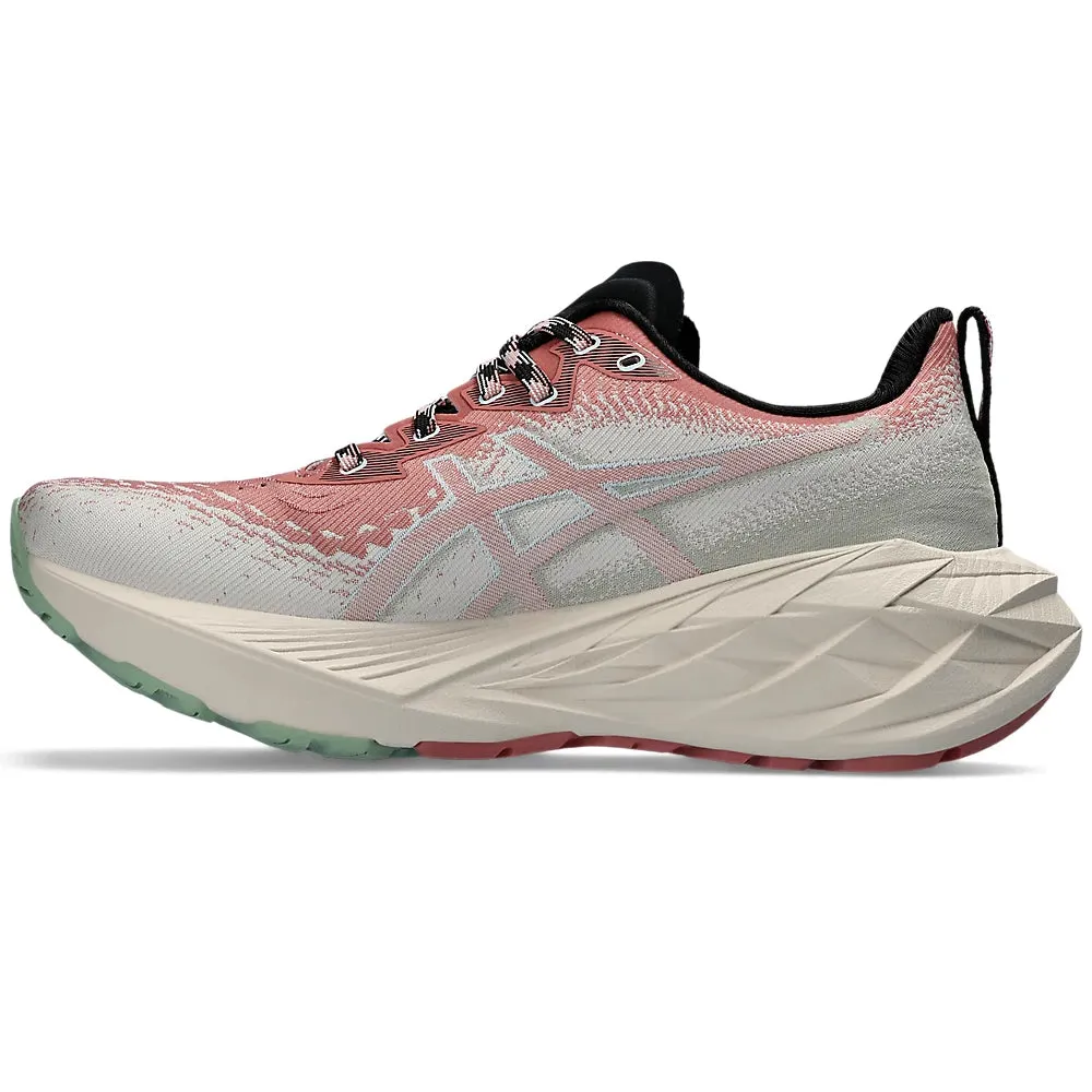 Asics Women's Novablast 4 TR Running Shoes Nature Bathing / Rose Rouge