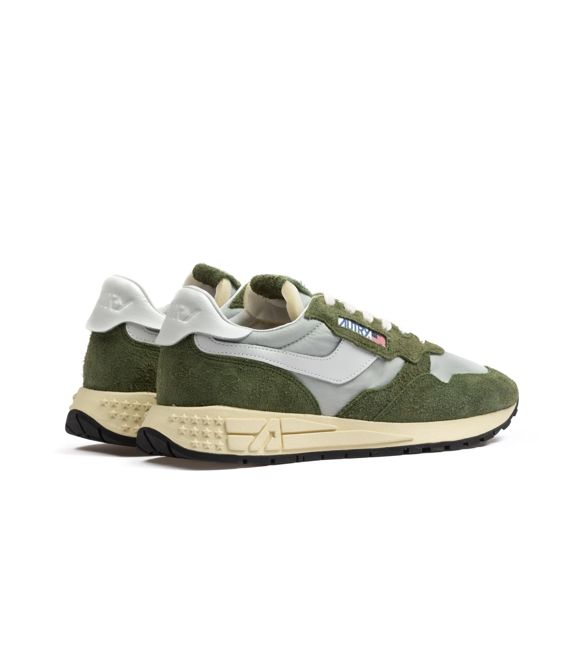 Autry Wirlwind Low Man Nylon Verde Bianco Uomo