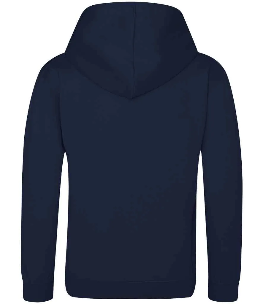 AWDis Kids Sports Polyester Hoodie | Oxford Navy