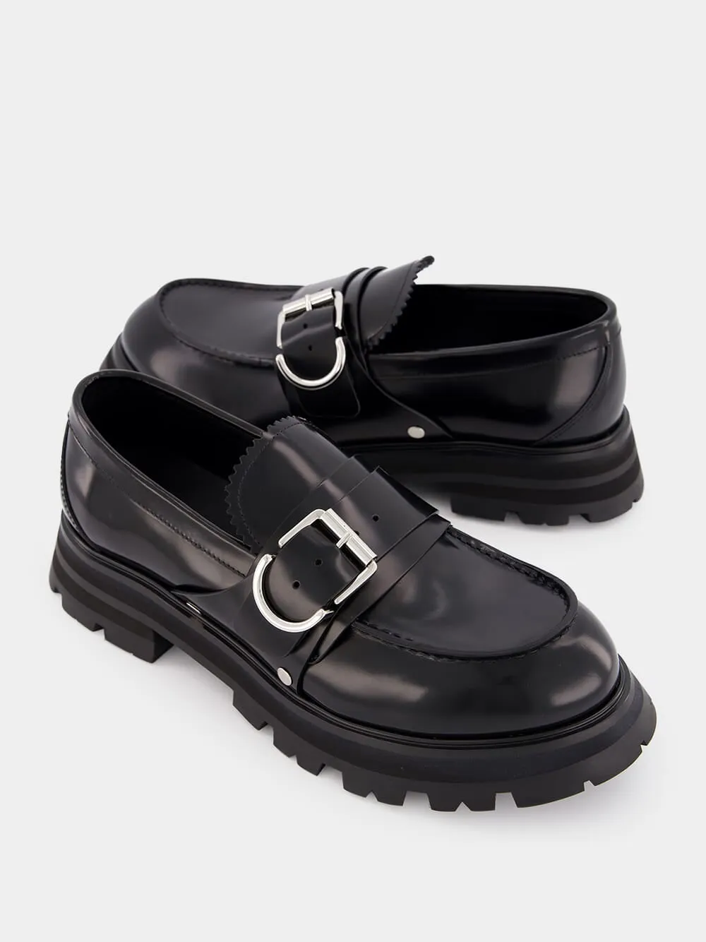 Black Wander Loafers