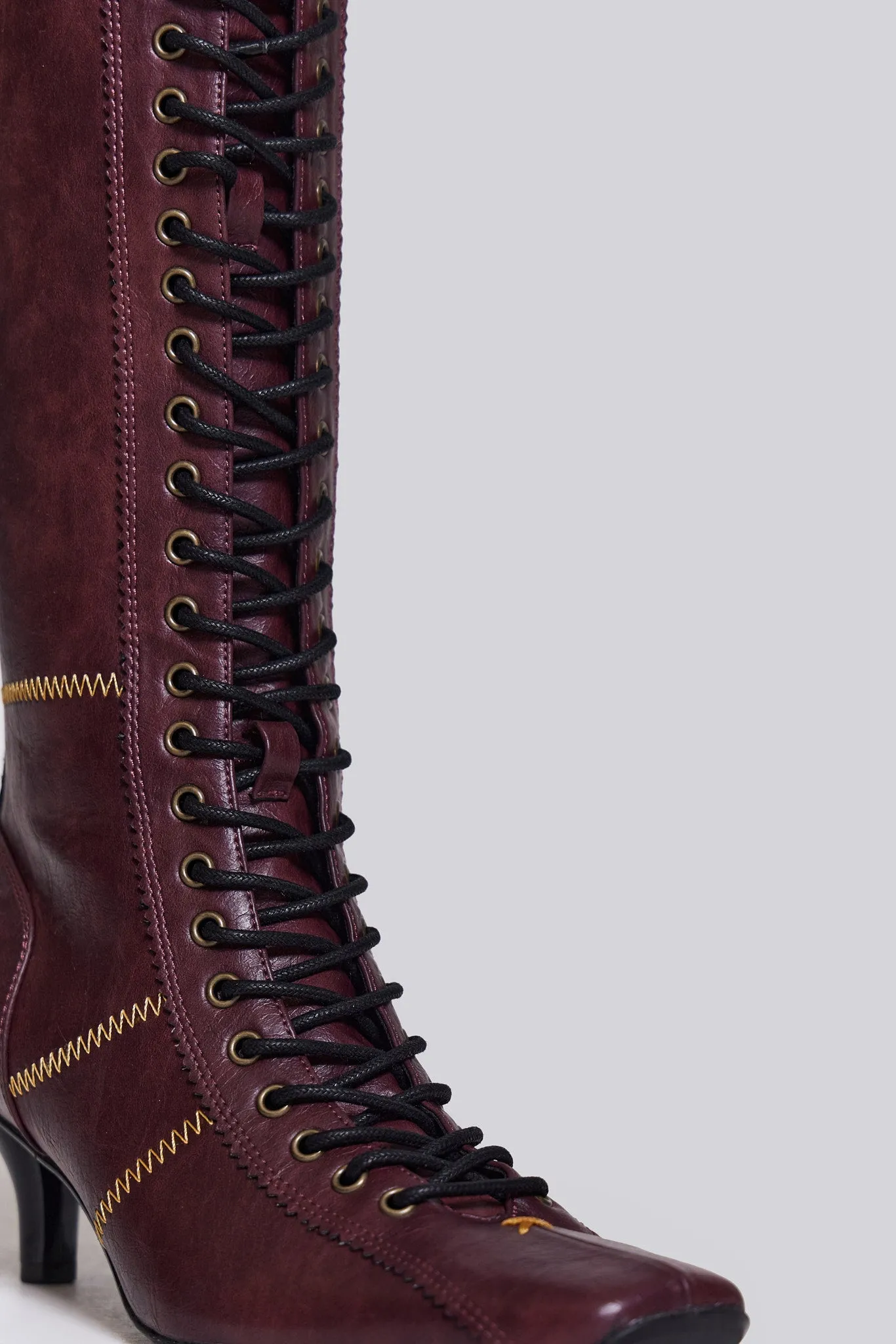 Burgundy Brooke Boxing Boot