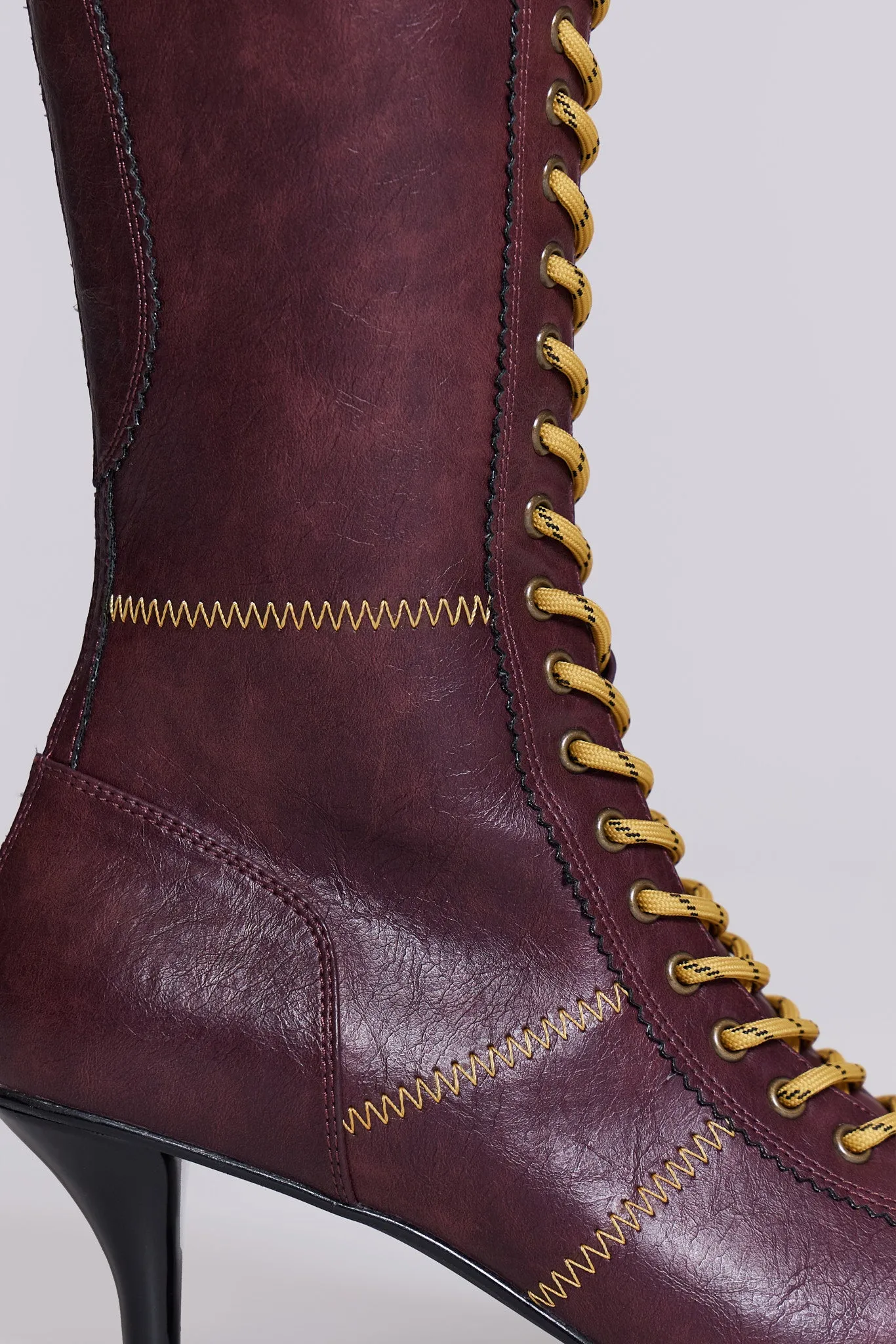 Burgundy Brooke Boxing Boot