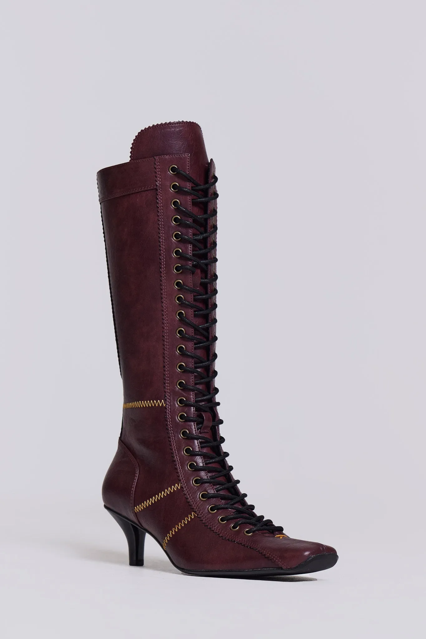 Burgundy Brooke Boxing Boot