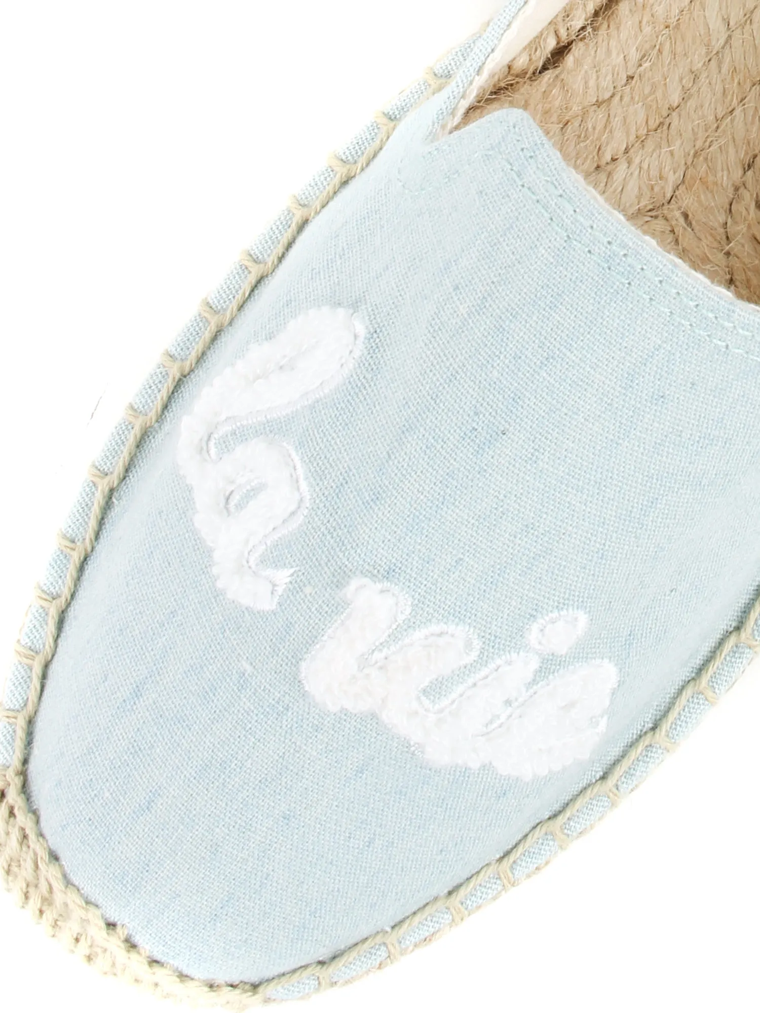 C`EST LA VIE SMOKING SLIPPER_CHAMBRAY