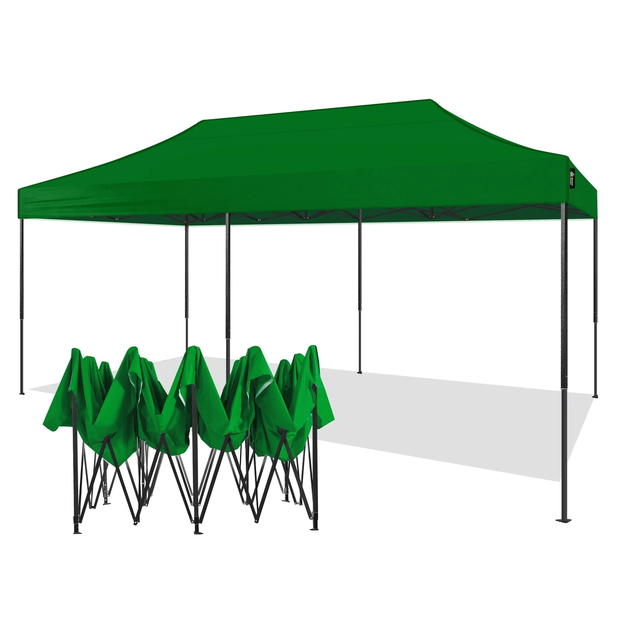 Commercial 10x20 Large Pop Up Tent, Steel Frame Canopy, Waterproof Canopy Tent