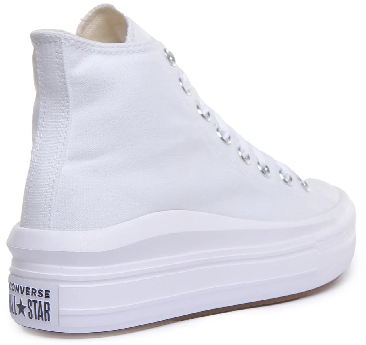 Converse 568498C CT All Star Hi Trainer In White Black For Women