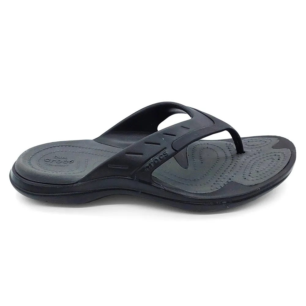 Crocs Unisex 202636-02S Modi Sport Flip Black Graphite