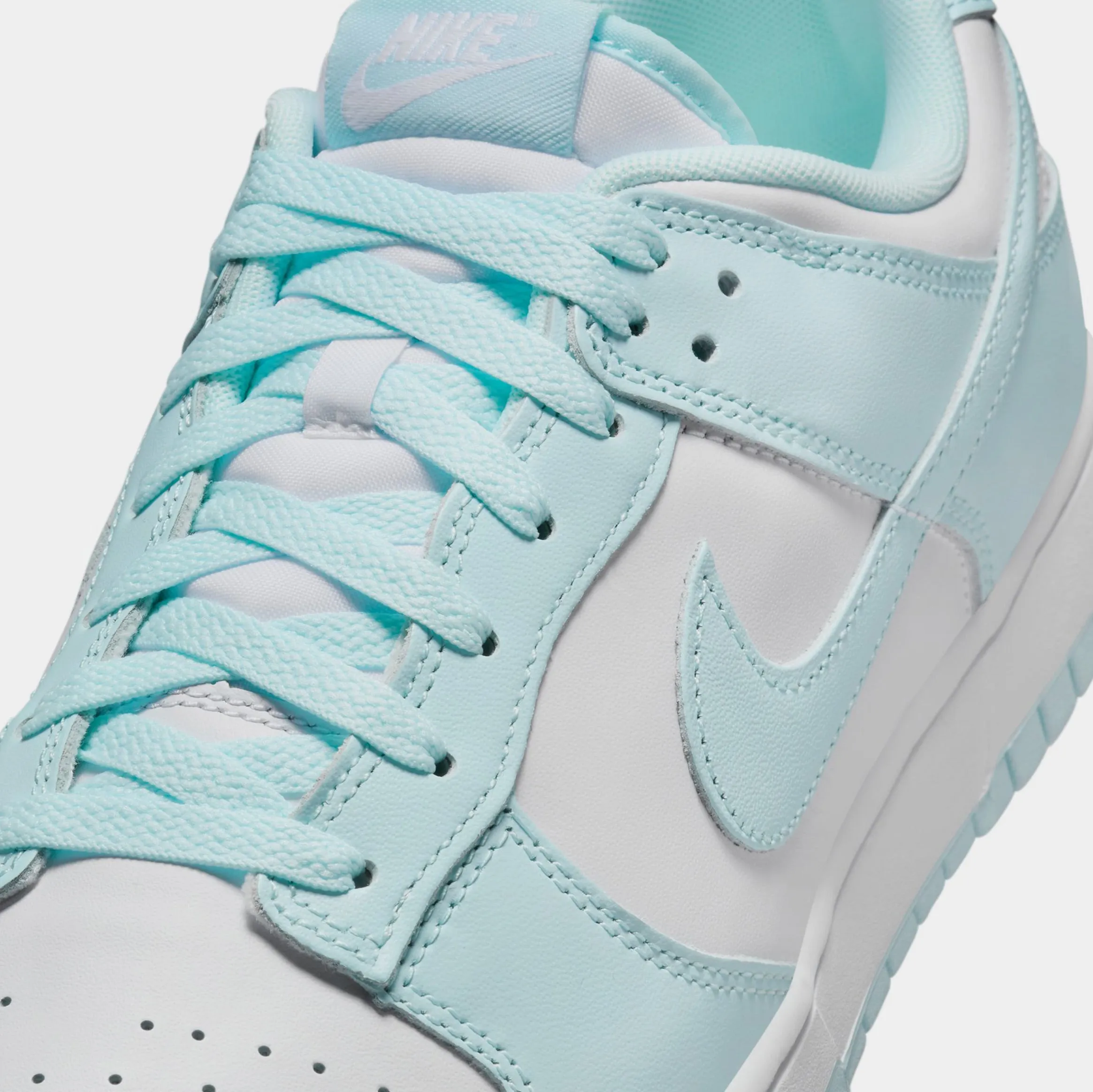 Dunk Low Glacier Blue Mens Lifestyle Shoes (White/Glacier Blue)