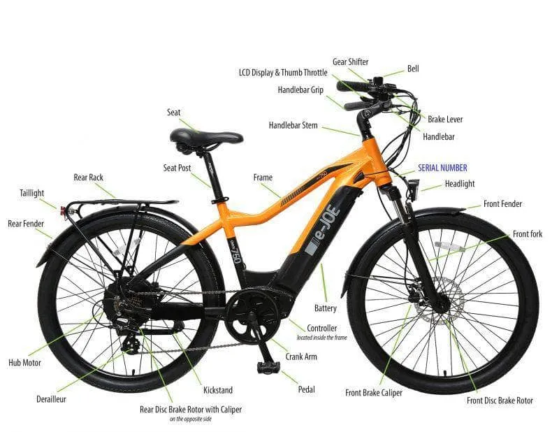 e-JOE ONYX Sports Class Commuter ebike