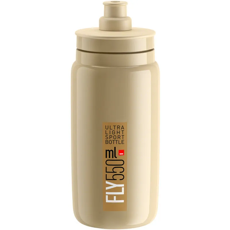 Elite SRL Fly Water Bottle 550ml - Beige/Brown