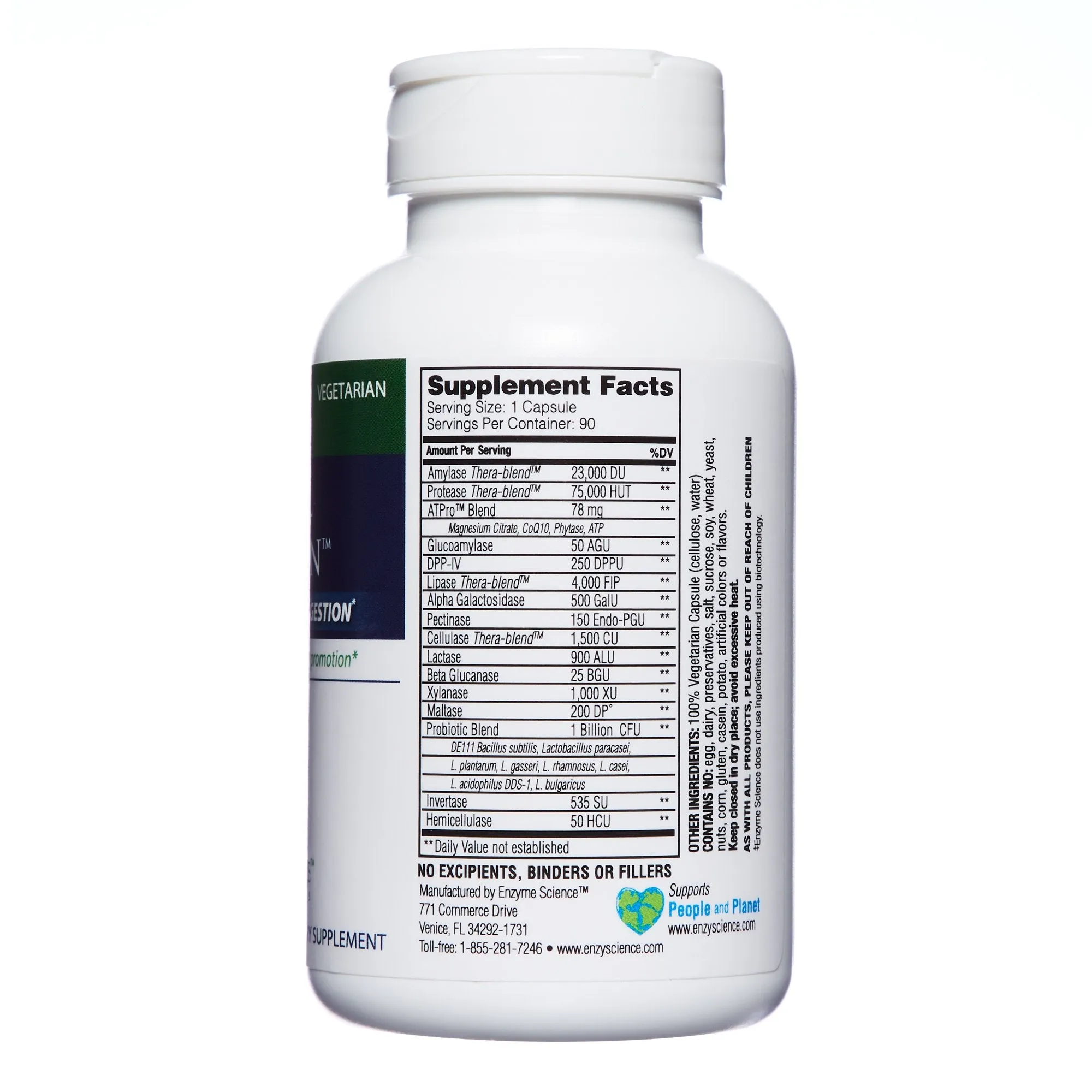 Enzyme Science Critical Digestion 90 Capsules