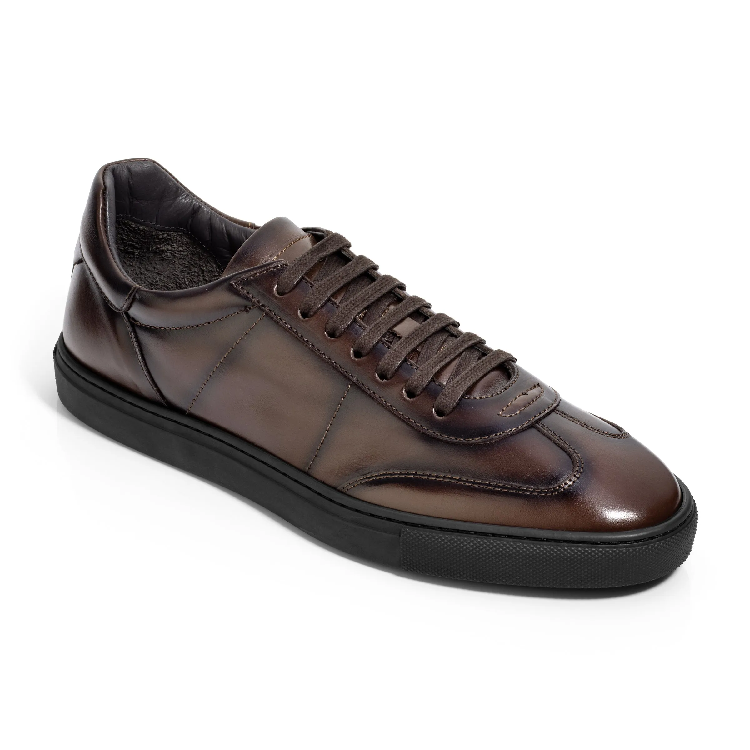 Floyd Burnished Brown Sneaker