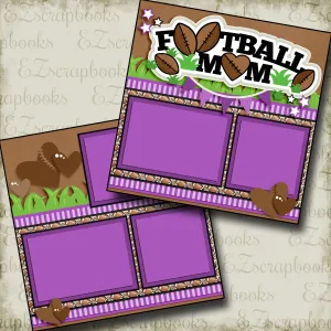 Football Mom Purple - 3272