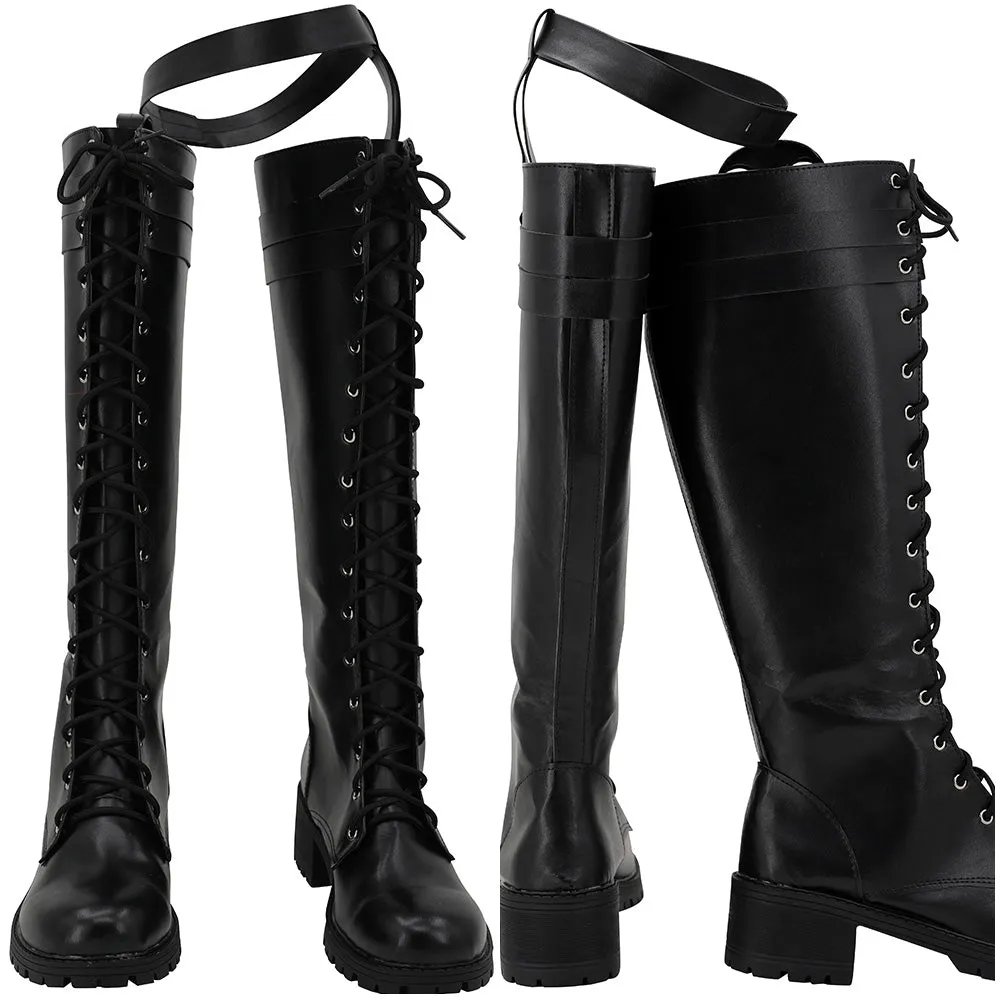 Genshin Impact Lyney Cosplay Shoes Boots Halloween Cosplay Accessory