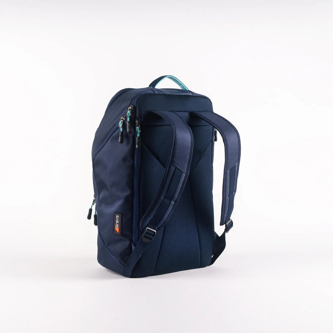 Grays XI Gen 3 Hockey Backpack Navy/Aqua