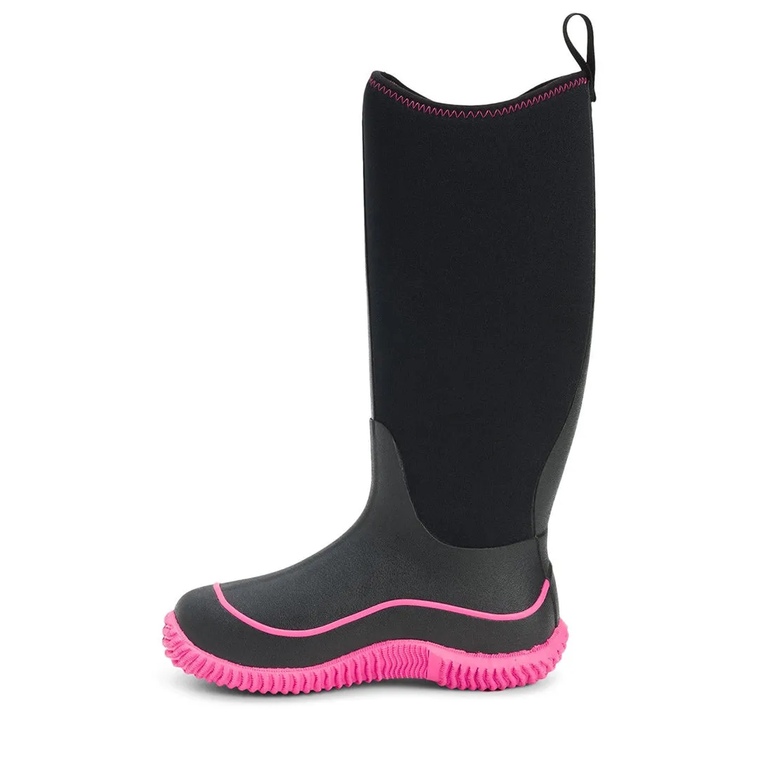 Hale Tall Boots - Black/Pink by Muckboot