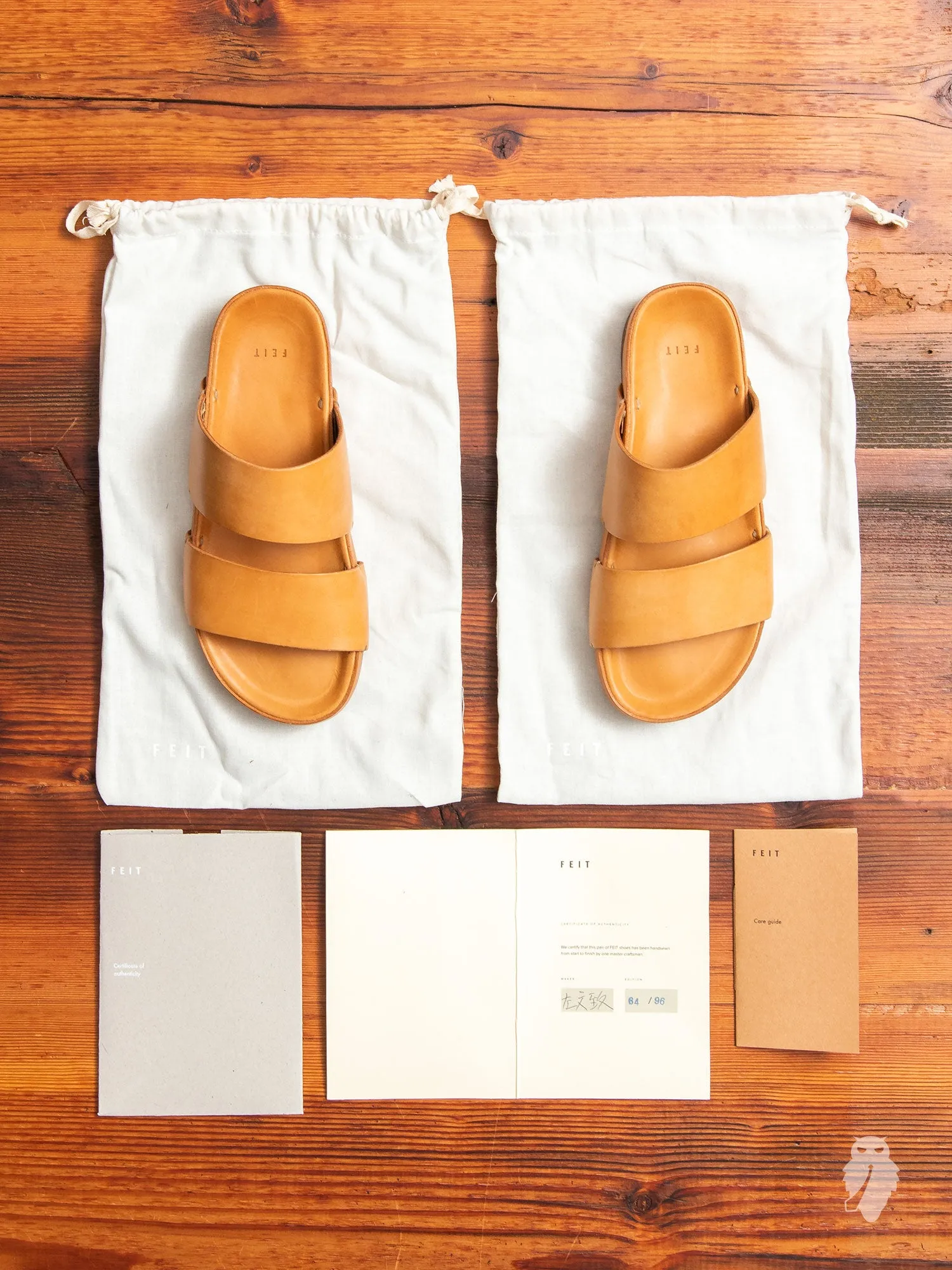 Hand Molded Sandal in Natural