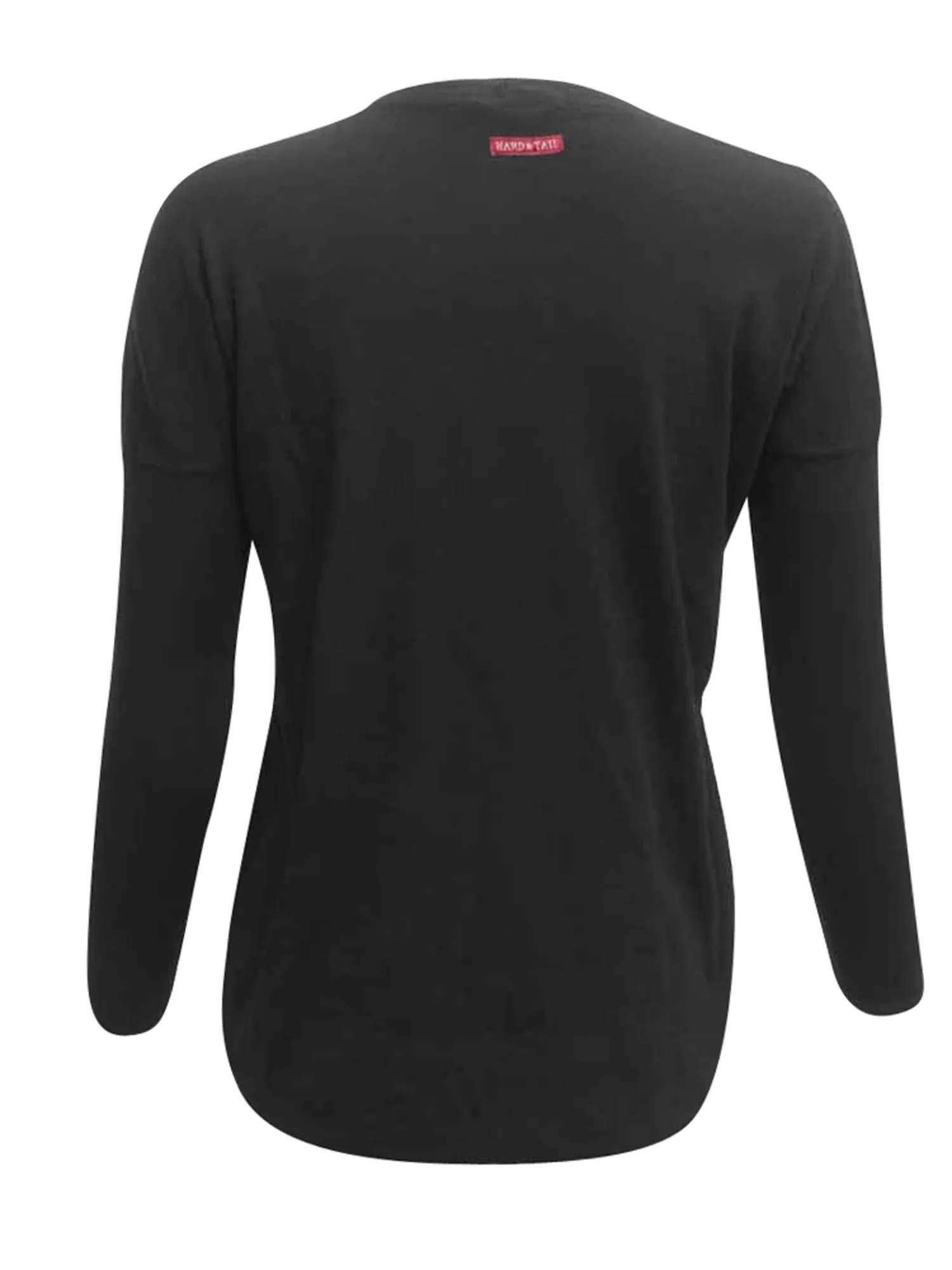 Hard Tail Ribbed Long Sleeve Float Hem Shirt CS-125