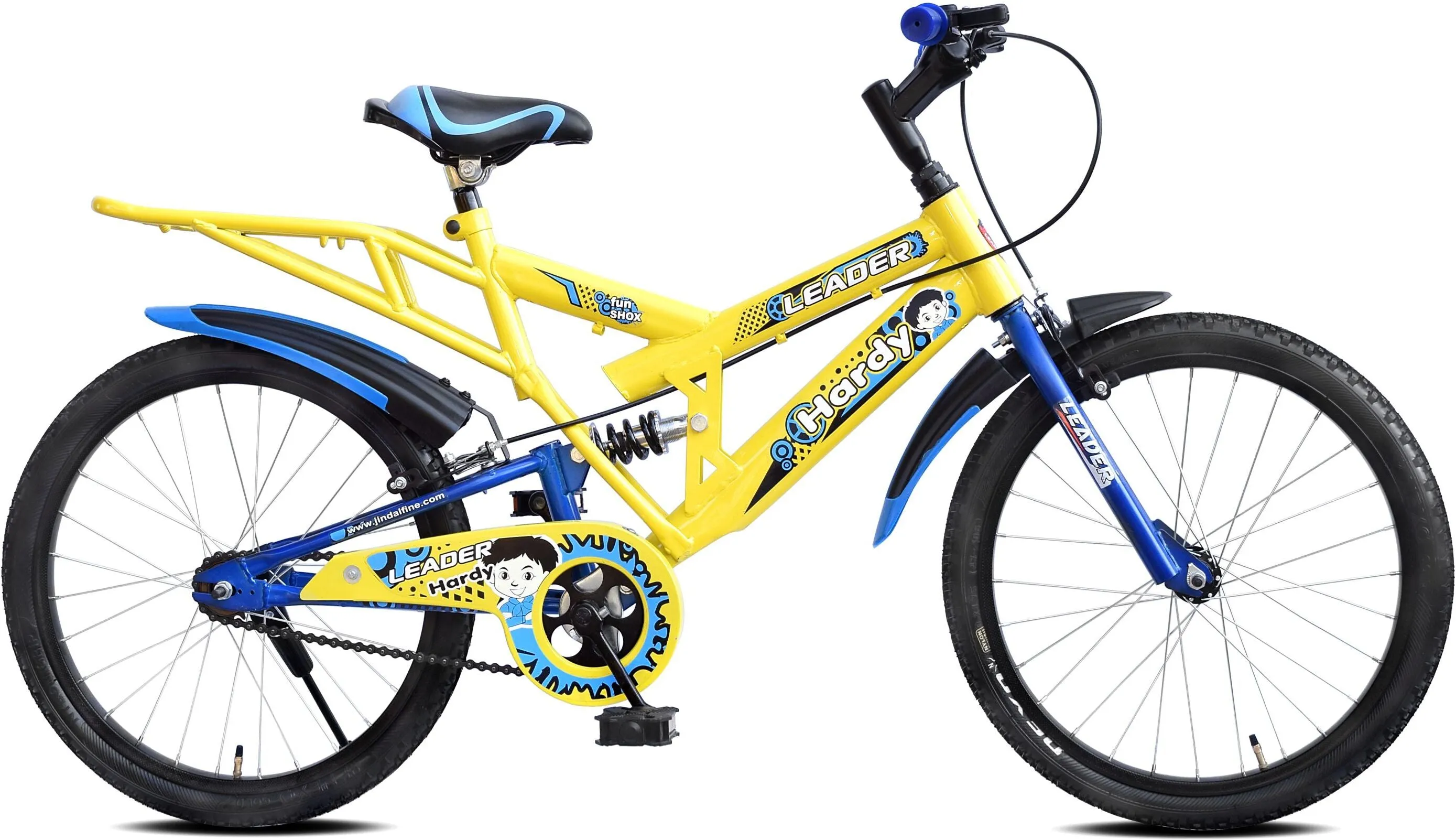 Hardy 20t Ibc Rear Suspension For Kids - Age Group 7 To 10 Years 20 T Road Cycle (single Speed | Yellow)