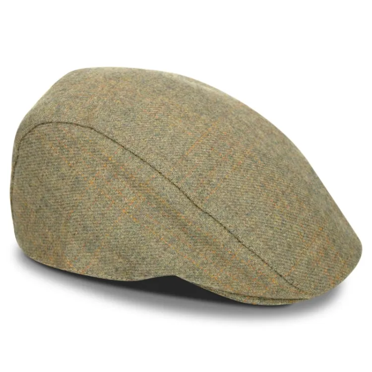 Hoggs of Fife Kinloch Waterproof Tweed Cap