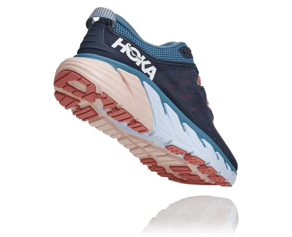 'HOKA' Women's Gaviota 3 - Ombre Blue / Rosette