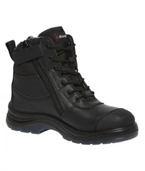 King Gee Tradie Zip/Lace Composite Safety Work Boots (K27155)