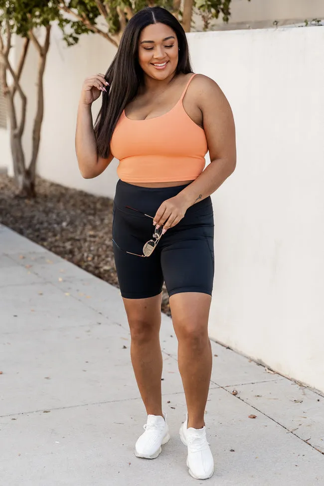 Let's Seize The Day Orange Bra Top FINAL SALE