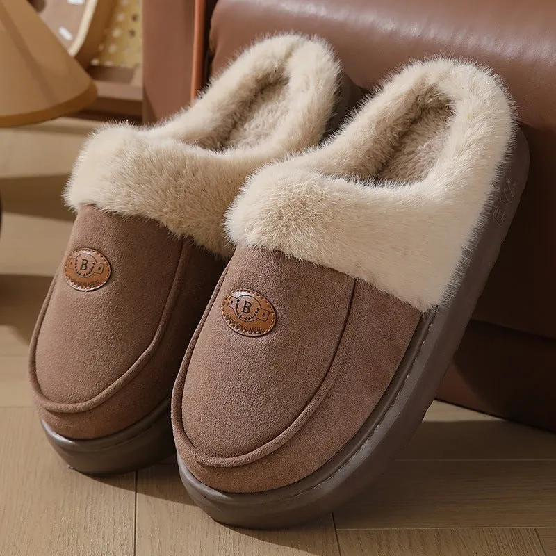 LovelyRLovely Men's Winter Plush Slippers