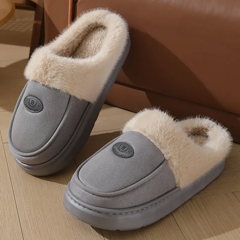 LovelyRLovely Men's Winter Plush Slippers