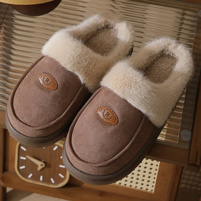 LovelyRLovely Men's Winter Plush Slippers