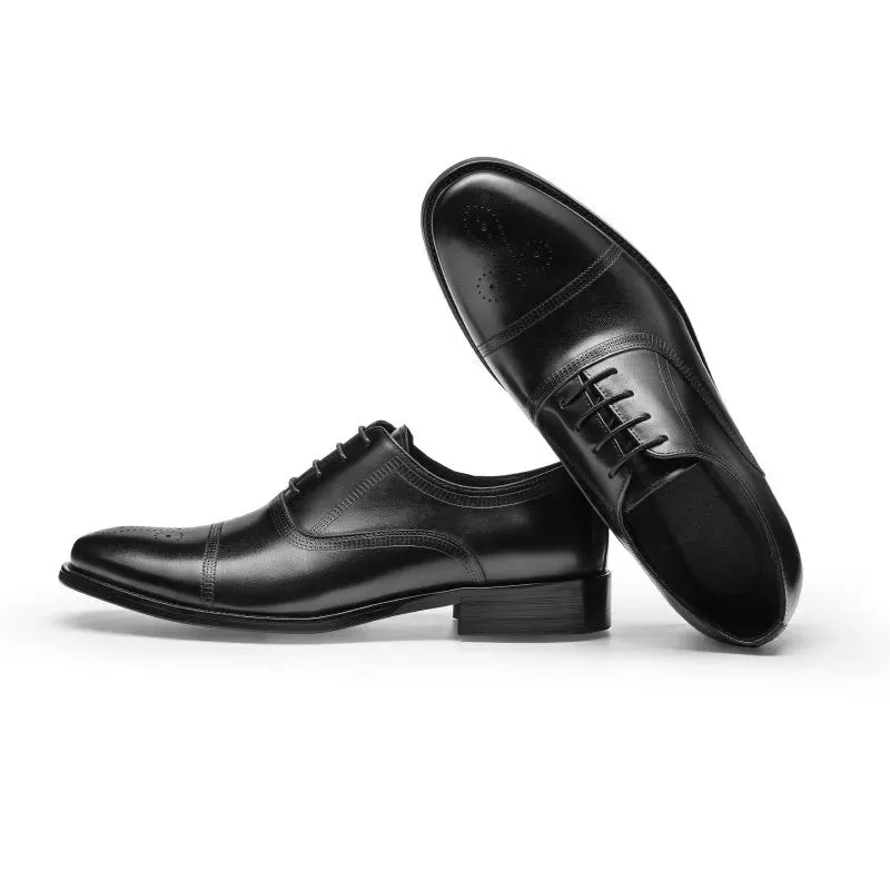 Luxury Leather Elegance Oxford Dress Shoes