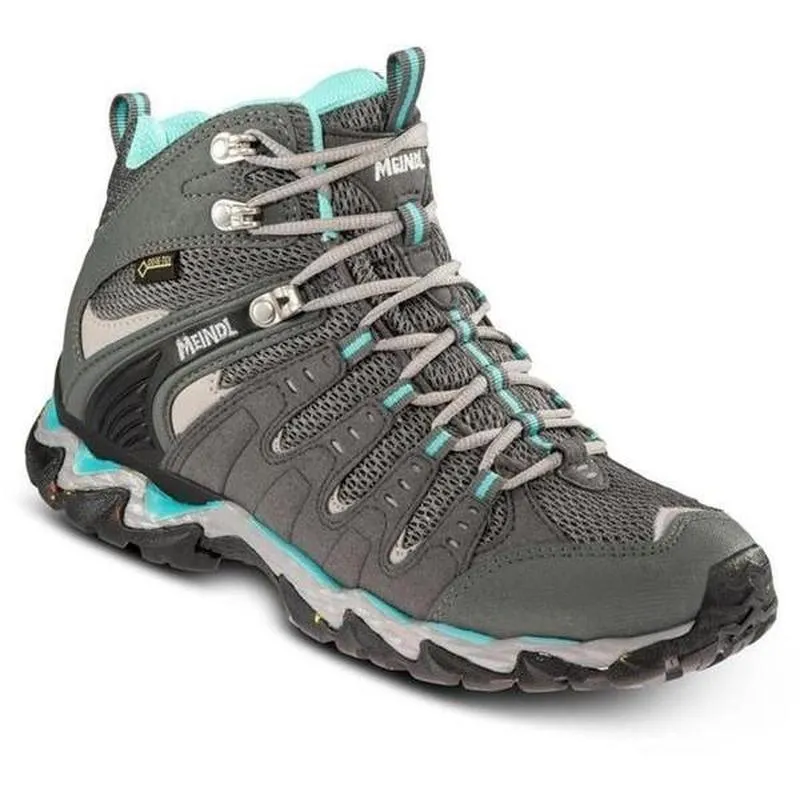 Meindl Respond Lady Mid ll Women's GTX Walking Boots - Anthracite/Turquoise