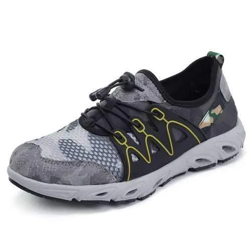 Men Comfy Breathable Mesh Outdoor Hiking Athletic Shoes