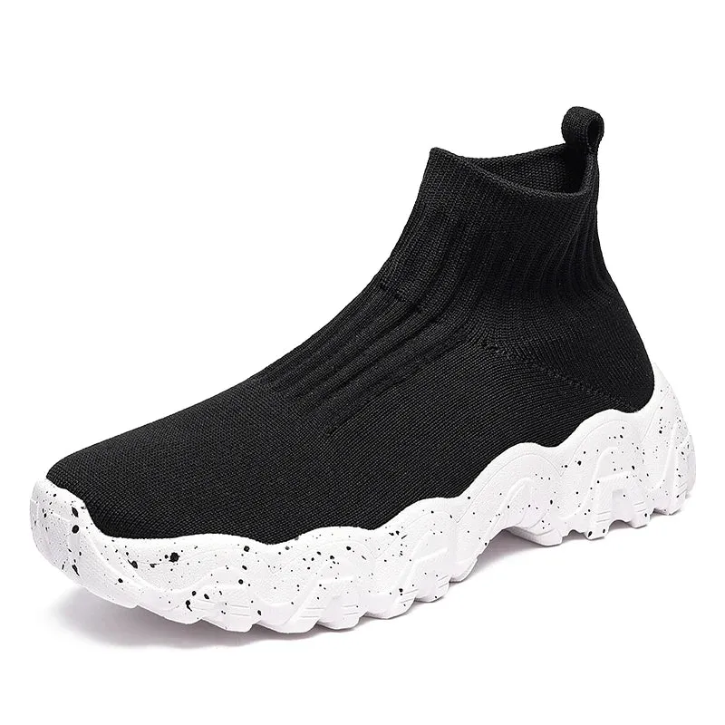 Men's and Women's Casual Shoes - Breathable Sock Sneakers - 798748