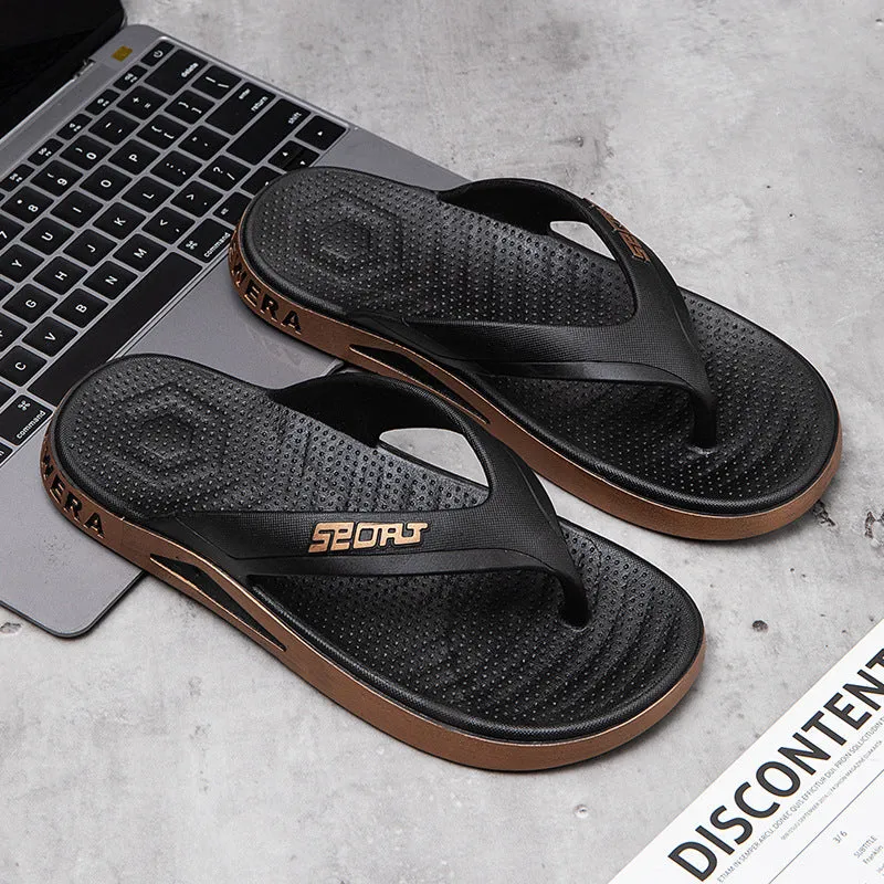 Men's Simple Non-slip Outdoor Leisure Flip-flops