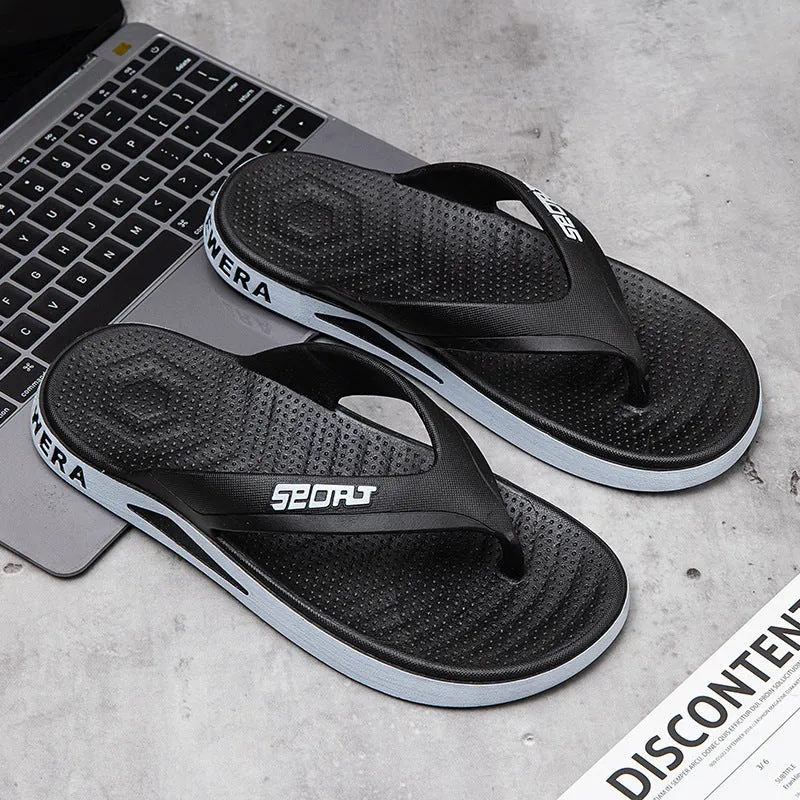 Men's Simple Non-slip Outdoor Leisure Flip-flops