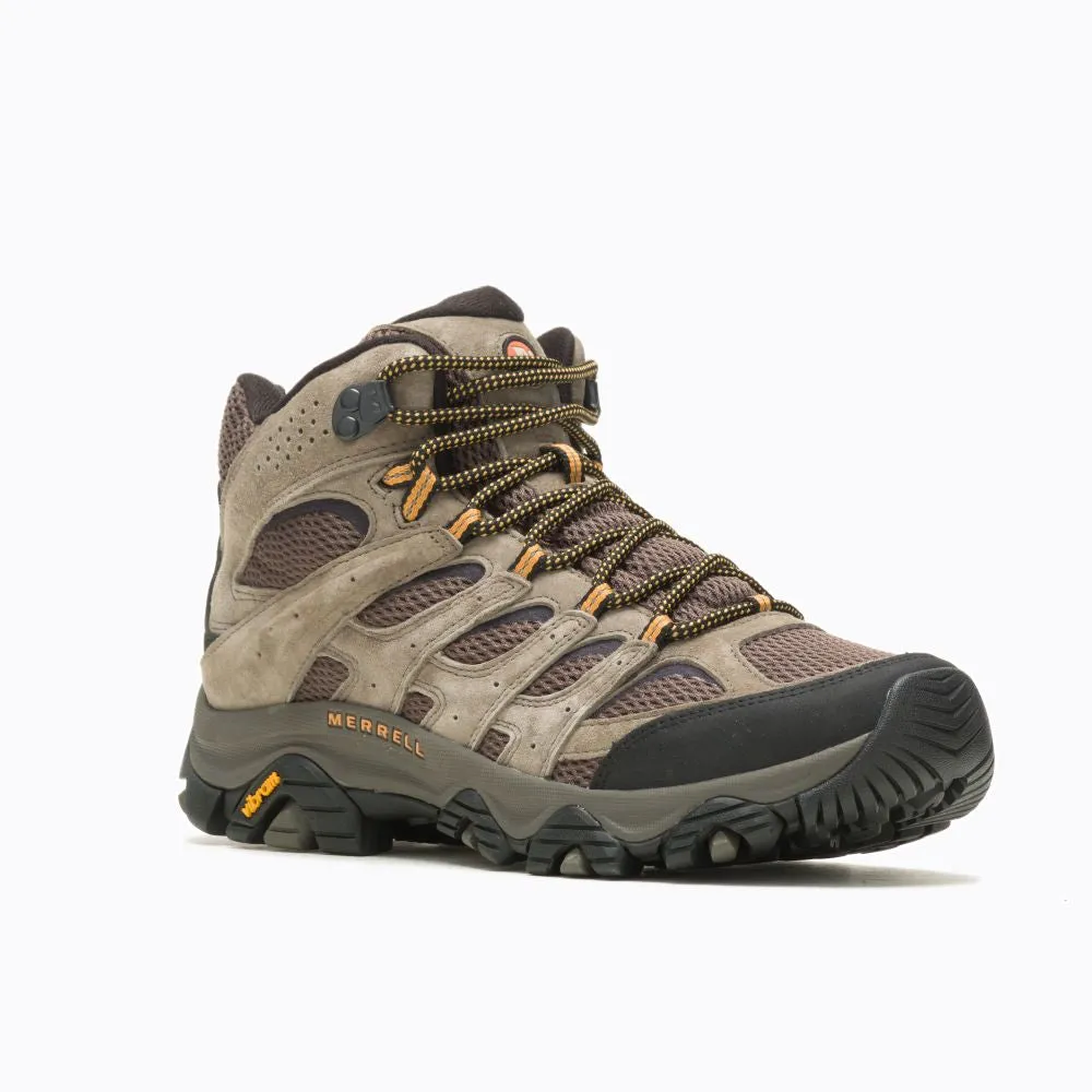 'Merrell' Men's Moab 3 Mid Hiker - Walnut (Wide)