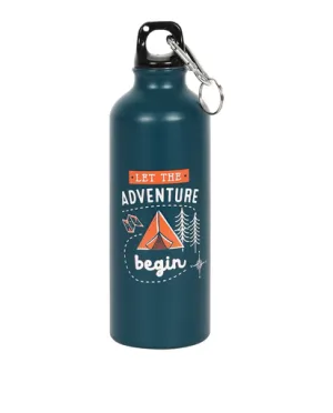 Metal Adventure Water Bottle - Navy